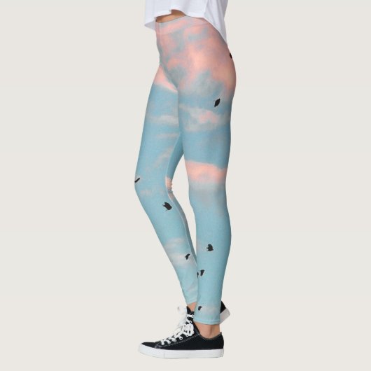 Dalmatian Sky Print Leggings (Links)
