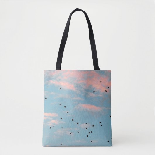 Dalmatian Sky Print Tote Bag (Voorkant)