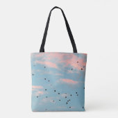Dalmatian Sky Print Tote Bag (Achterkant)