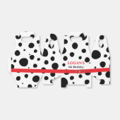 Dalmatian Spots Birthday Bedankdoosjes (Uitgevouwen)