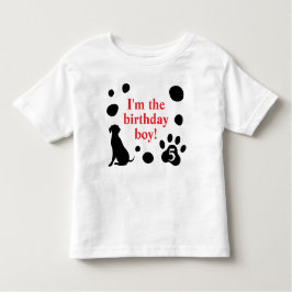 Dalmatian Spots Birthday Boy/Girl Kinder Shirts