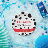 Dalmatian Spots Birthday Papieren Bordje (Feest)