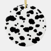 Dalmatian Spots Pattern Dog Dalmation Spot Stippen Keramisch Ornament (Voorkant)