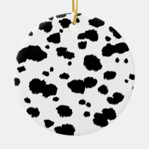 Dalmatian Spots Pattern Dog Dalmation Spot Stippen Keramisch Ornament
