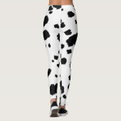 Dalmatian Spots Pattern Dog Dalmation Spot Stippen Leggings (Achterkant)