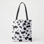 Dalmatian Spots Pattern Dog Dalmation Spot Stippen Tote Bag (Voorkant)