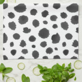 Dalmatian Spots Pattern Theedoek (Gevouwen)