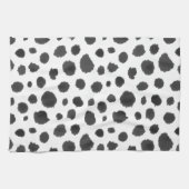 Dalmatian Spots Pattern Theedoek (Horizontaal)