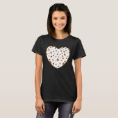 Dalmatian Spotted Heart Nice Graphic for T-shirt (Voorkant volledig)
