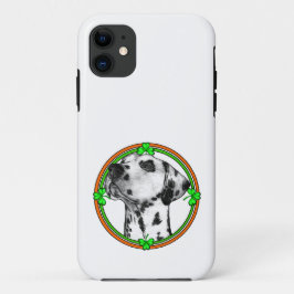 Dalmatian St Patricks Day Case-Mate iPhone Case
