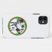 Dalmatian St Patricks Day Case-Mate iPhone Case (Achterkant (horizontaal))