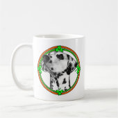 Dalmatian St Patricks Day Koffiemok (Links)