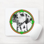 Dalmatian St Patricks Day Muismat (Met muis)