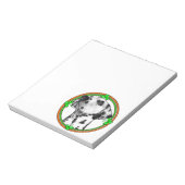Dalmatian St. Patrick's Day Notitieblok (Linkerzijde)