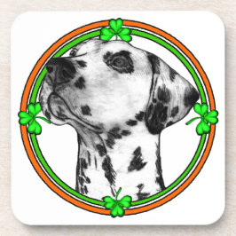 Dalmatian St Patricks Day Onderzetter