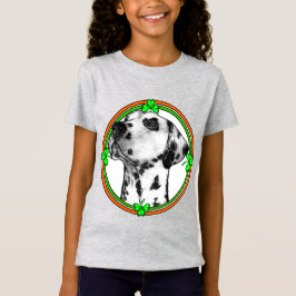 Dalmatian St Patricks Day T-shirt
