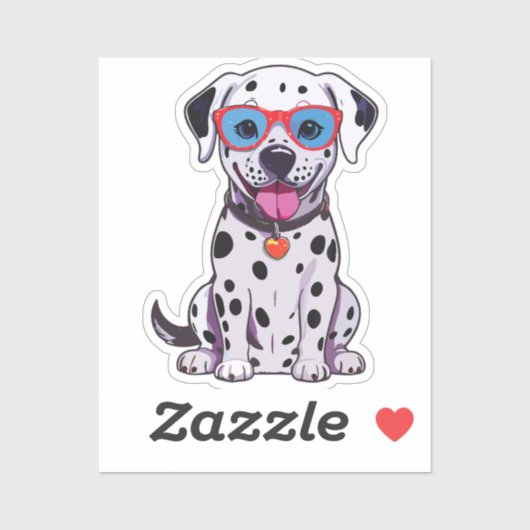 Dalmatian Sticker (Vel)