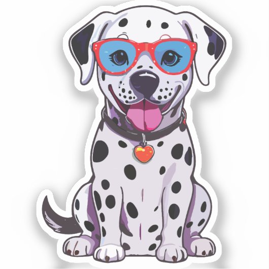 Dalmatian Sticker (Voorkant)