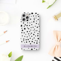 Dalmatian Stippen, Vlekken, Zwart en Wit, Je Naam