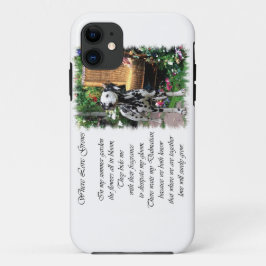 Dalmatian Summer Garden iPhone 11 Hoesje