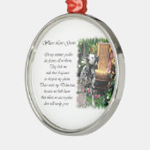 Dalmatian Summer Garden Metalen Ornament (Links)