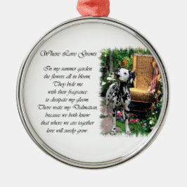 Dalmatian Summer Garden Metalen Ornament