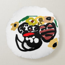 Dalmatian sunflowers