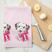 Dalmatian trio theedoek (Quarter Fold)