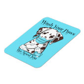 Dalmatian wast je poten magneet (Linkerzijde)