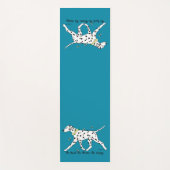 Dalmatian wees lief, wees moedig, wees blij yogamat (Voorkant)