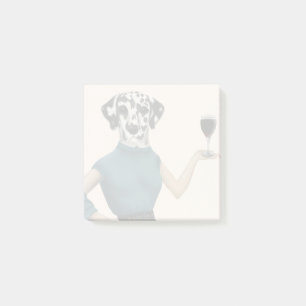 Dalmatian Wine Snob Post-it® Notes