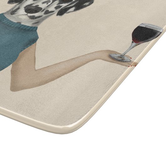 Dalmatian Wine Snob Snijplank (Hoek)