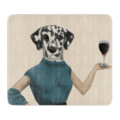 Dalmatian Wine Snob Snijplank (Voorkant)