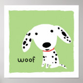 Dalmatian Wof Poster (Voorkant)