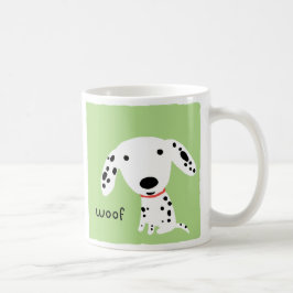 Dalmatian Wof | Puppy Dog van de luifel Koffiemok