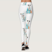 Dalmatianen Leggings (Achterkant)