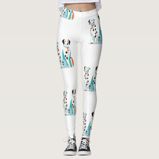Dalmatianen Leggings (Voorkant)