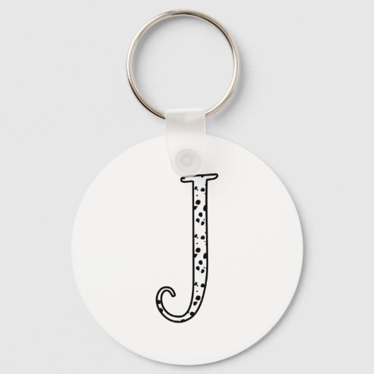 Dalmatians Stip J Sleutelhanger (Voorkant)