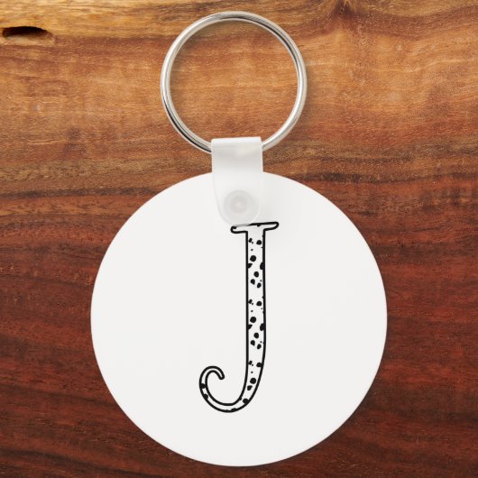 Dalmatians Stip J Sleutelhanger (Voorkant)