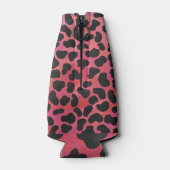 DalmatiDalmatian Black en Red Print Flesjeskoeler (Achterkant)