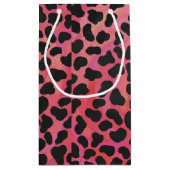 DalmatiDalmatian Black en Red Print Klein Cadeauzakje (Achterkant)