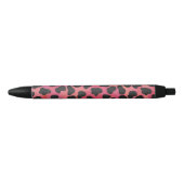 DalmatiDalmatian Black en Red Print Zwarte Inkt Pen (Voorkant)