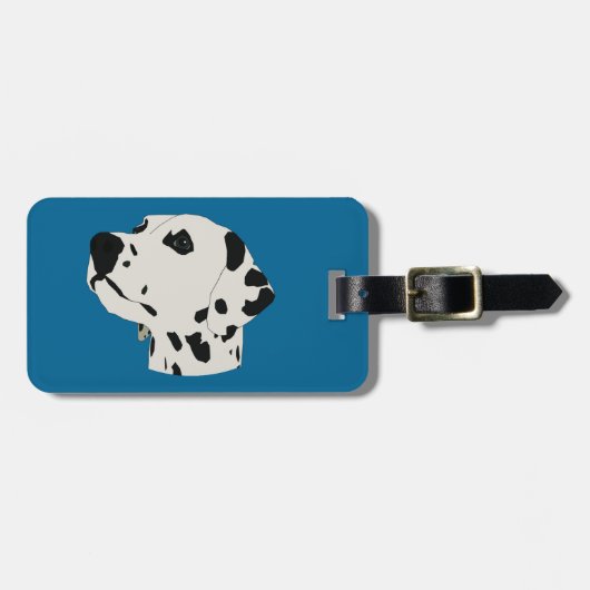 dalmatie-bagagelabel bagagelabel (Voorkant horizontaal)