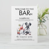 Dalmatië Bar Menu (Staand voorkant)