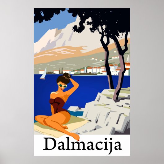 Dalmatië, Kroatië Poster (Voorkant)