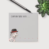 Dalmatie met Pet die Post-it Nota's schilderen Post-it® Notes
