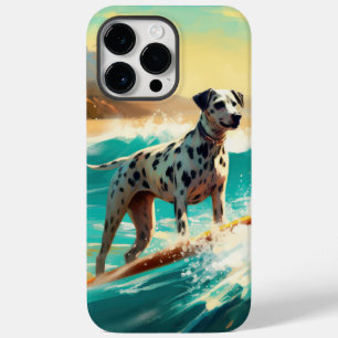 Dalmatie Strand Surfen Schilderij Case-Mate iPhone 14 Pro Max Hoesje