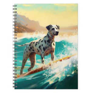 Dalmatie Strand Surfen Schilderij Notitieboek