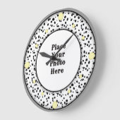 Dalmatie van uw fotowandklok grote klok (Hoek)