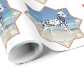 Dalmatiër aan de zee cadeaupapier (Rol Hoek)